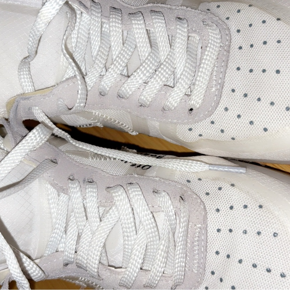 Nike White and Gray Athletic Shoes